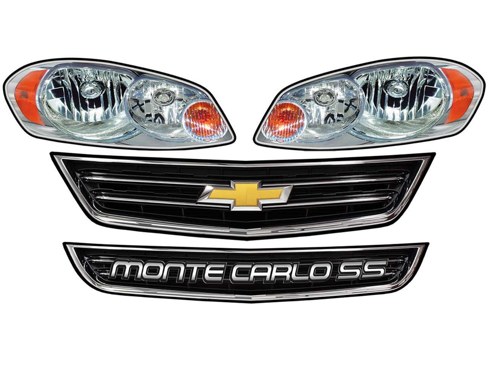 MD3 LM MONTE CARLO HEADLIGHT DECAL KIT